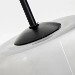 Suspension Verre 20cm Lauden Clair, Fumé, 1 lumière