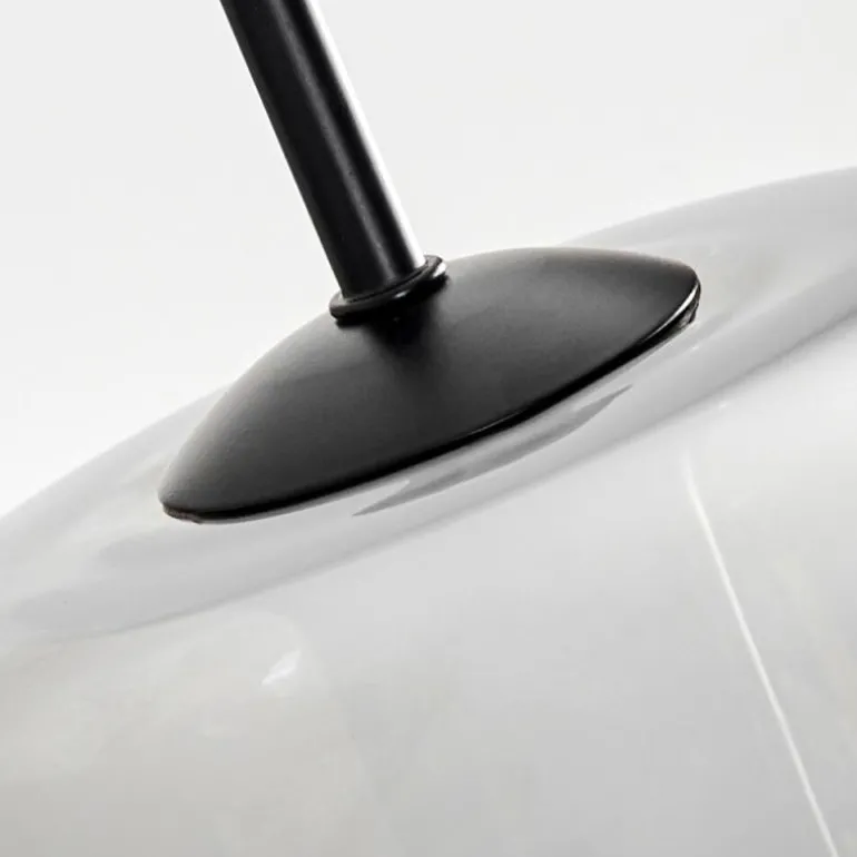 Suspension Verre 20cm Lauden Clair, Fumé, 1 lumière