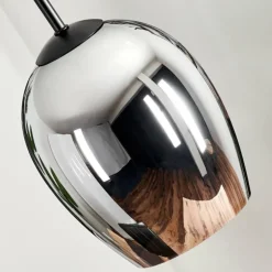 Suspension Verre 15cm Vevino Fumé, 1 lumière