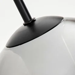 Suspension Verre 15cm Vevino Clair, Fumé, 1 lumière