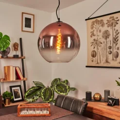 Suspension Versam Noir, 1 lumière