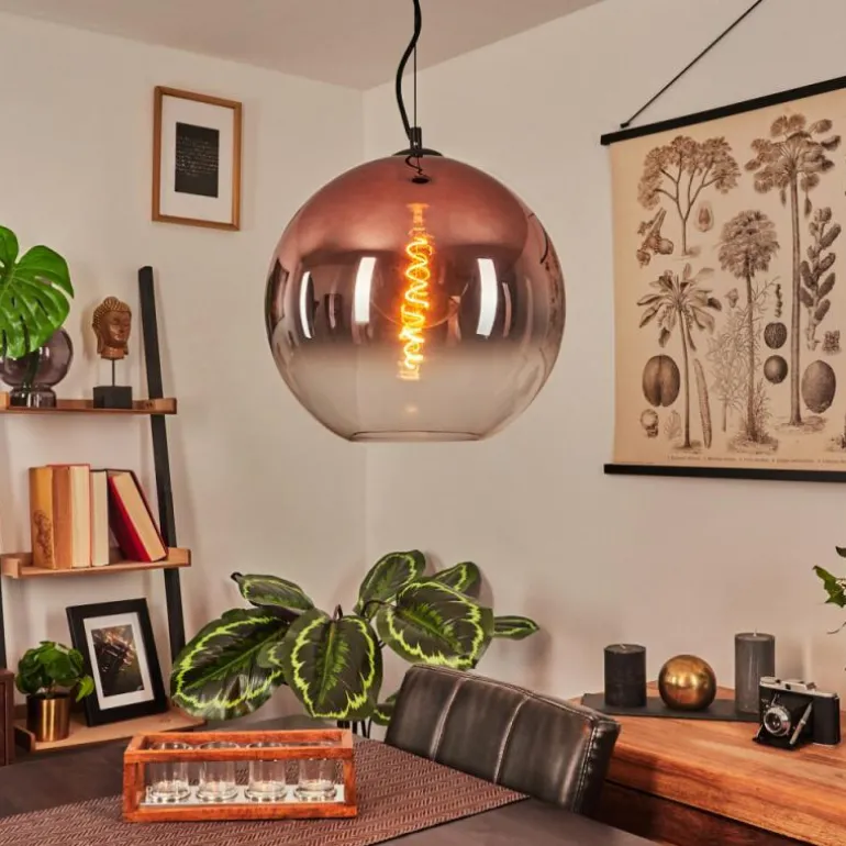 Suspension Versam Noir, 1 lumière