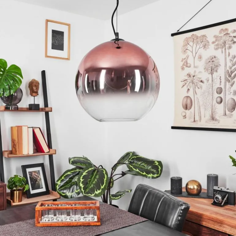 Suspension Versam Noir, 1 lumière