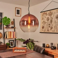 Suspension Versam Noir, 1 lumière