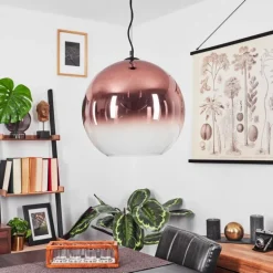 Suspension Versam Noir, 1 lumière