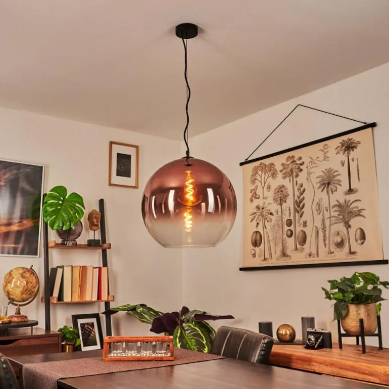 Suspension Versam Noir, 1 lumière