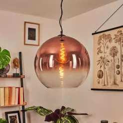 Suspension Versam Noir, 1 lumière