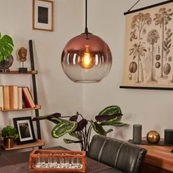 Suspension Versam Noir, 1 lumière