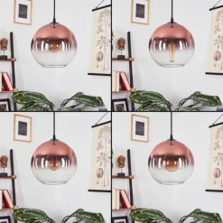 Suspension Versam Noir, 1 lumière