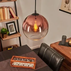 Suspension Versam Noir, 1 lumière