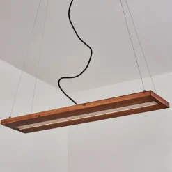 Suspension Versoix LED Chrome, Noir, 1 lumière