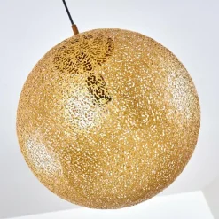 Suspension Vigra Brun doré, 1 lumière