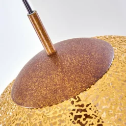 Suspension Vigra Brun doré, 1 lumière