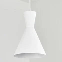 Suspension Vijes Blanc, 1 lumière