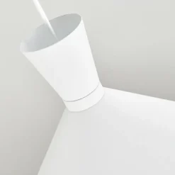 Suspension Vijes Blanc, 1 lumière