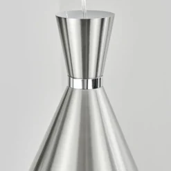 Suspension Vijes Nickel mat, 1 lumière