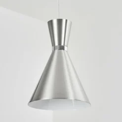 Suspension Vijes Nickel mat, 1 lumière