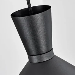 Suspension Vijes Noir, 1 lumière