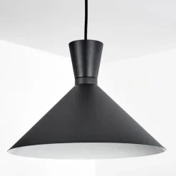 Suspension Vijes Noir, 1 lumière