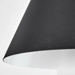 Suspension Vijes Noir, 4 lumières