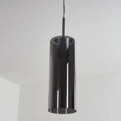 Suspension Vimodrone Nickel mat, 1 lumière