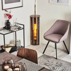 Suspension Vimodrone Nickel mat, 1 lumière