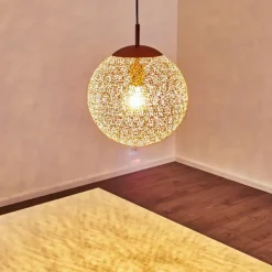 Suspension Virga Rouille, 1 lumière