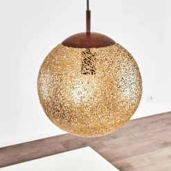 Suspension Virga Rouille, 1 lumière