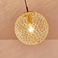 Suspension Virga Rouille, 1 lumière