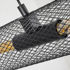 Suspension Vislanda Noir, 1 lumière