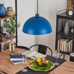 Suspension Vivian Bleu, 1 lumière