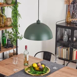 Suspension Vivian Vert, 1 lumière