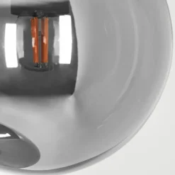 Suspension Voluntad Noir, 5 lumières