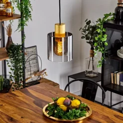 Suspension Vuoltu Or, 1 lumière