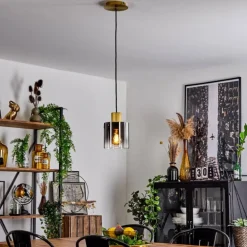 Suspension Vuoltu Or, 1 lumière