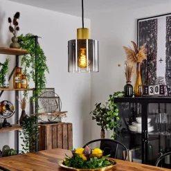 Suspension Vuoltu Or, 1 lumière