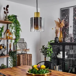 Suspension Vuoltu Or, 1 lumière