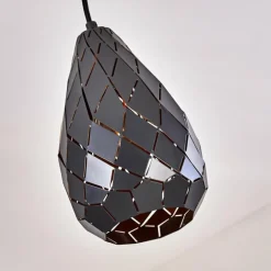 Suspension Wallis Anthracite, Rouille, 1 lumière