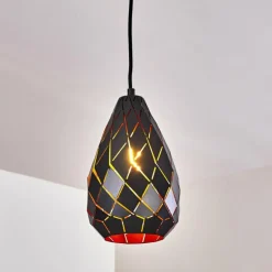 Suspension Wallis Anthracite, Rouille, 1 lumière