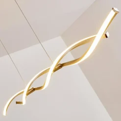 Suspension Wellington LED Acier inoxydable, 2 lumières