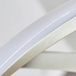 Suspension Wellington LED Acier inoxydable, 2 lumières