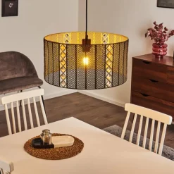 Suspension Westlake Noir, 1 lumière