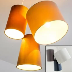 Suspension WIMIN Blanc, 3 lumières