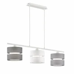 Suspension Wofi BELLE Blanc, 3 lumières