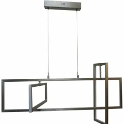 Suspension WOFI FIONA LED Aluminium, 1 lumière