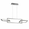 Suspension WOFI MURIEL LED Nickel mat, 1 lumière
