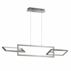 Suspension WOFI MURIEL LED Nickel mat, 1 lumière