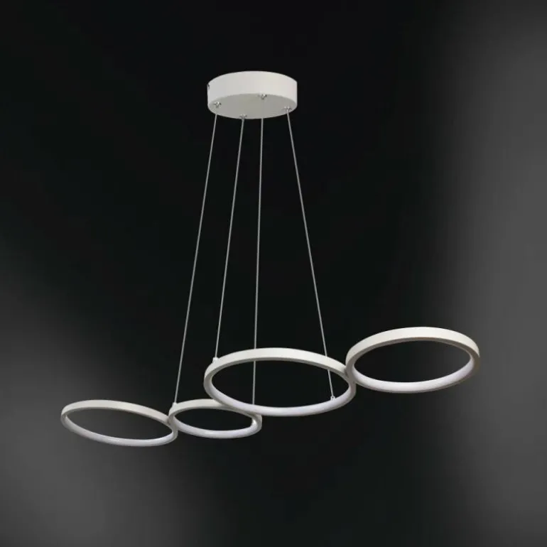 Suspension WOFI VIKA LED Blanc, 1 lumière