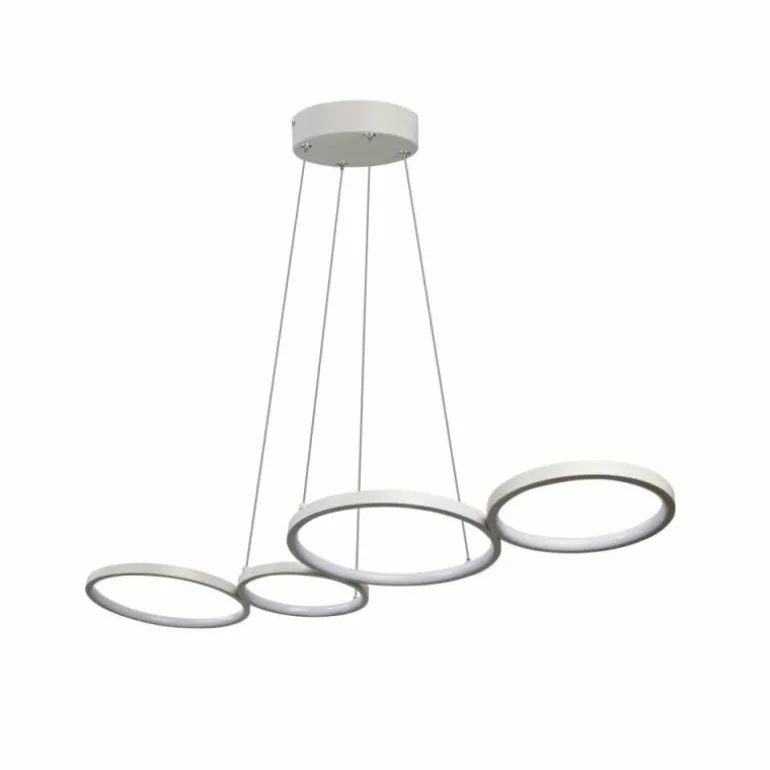 Suspension WOFI VIKA LED Blanc, 1 lumière