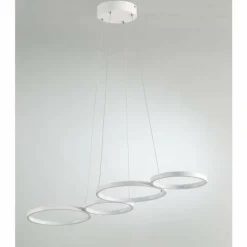 Suspension WOFI VIKA LED Blanc, 1 lumière